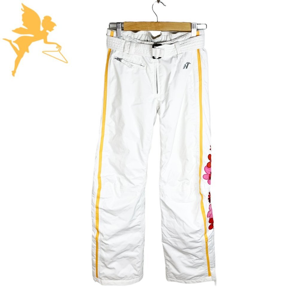 * SKI SALE *  NORDICA Floral Applique Snowboard Pants